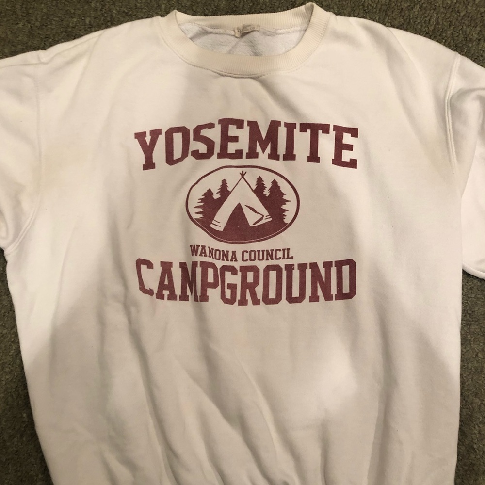“Yosemite Campground” sweatshirt
